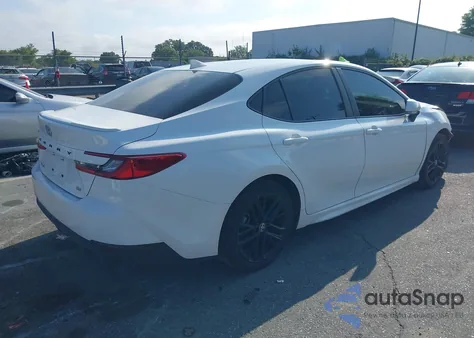 2025 Toyota Camry Se from USA, damaged, VIN 4T1DAACK9SU557711